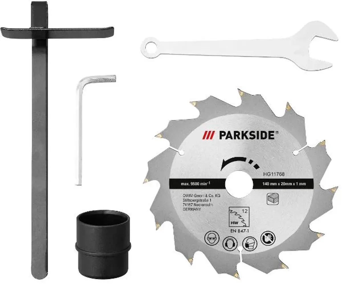 PARKSIDE Cirkelzaag 750W - Zaagblad Ø140mm - afbeelding 6 van 6
