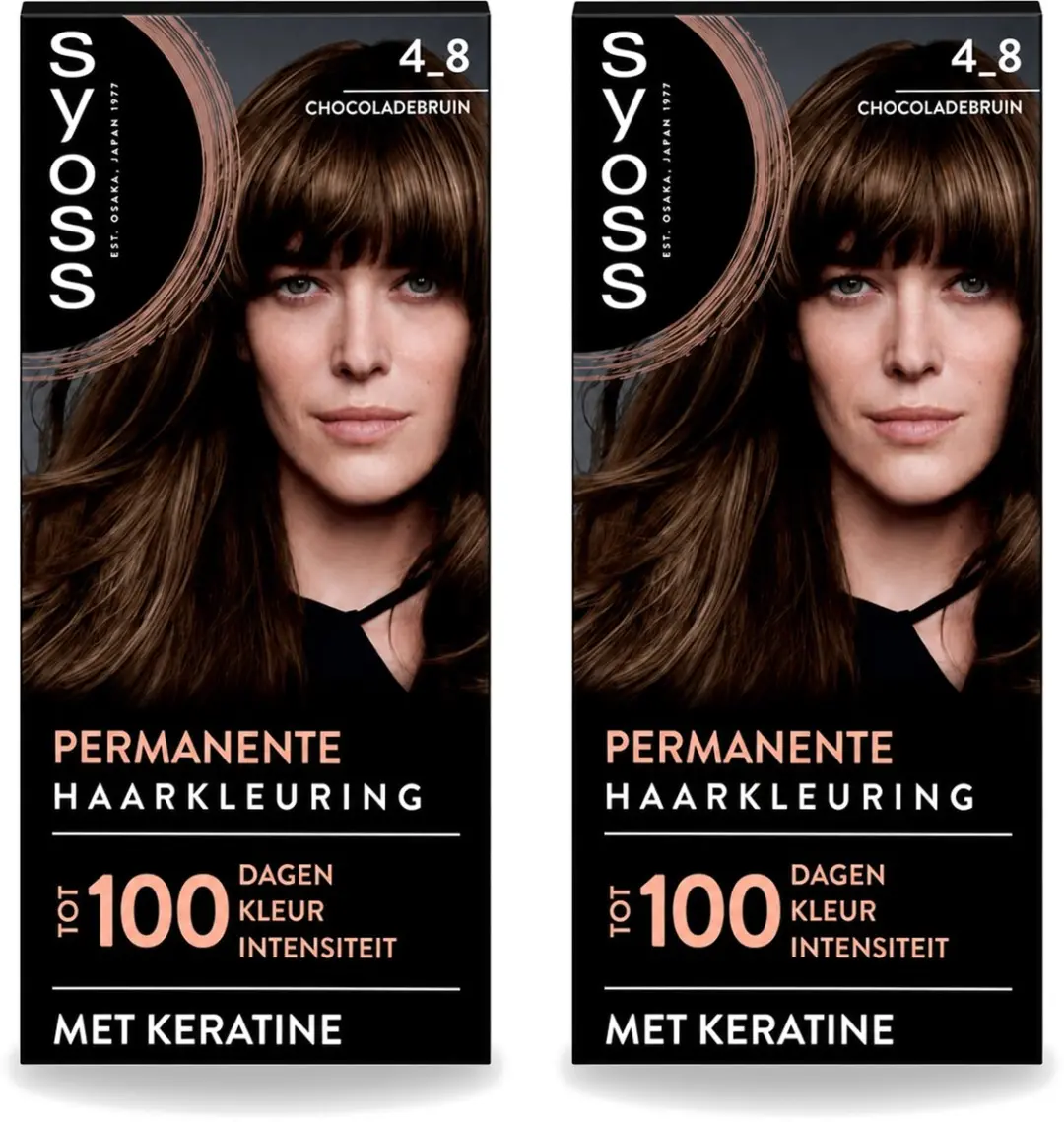 2 x SYOSS Permanent Coloration 4-8