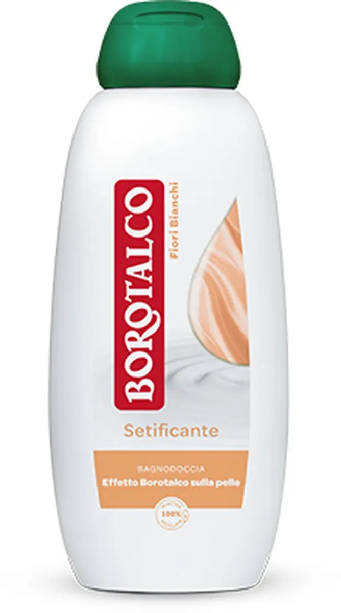 Borotalco bad en douche fiori bianchi-witte bloemen