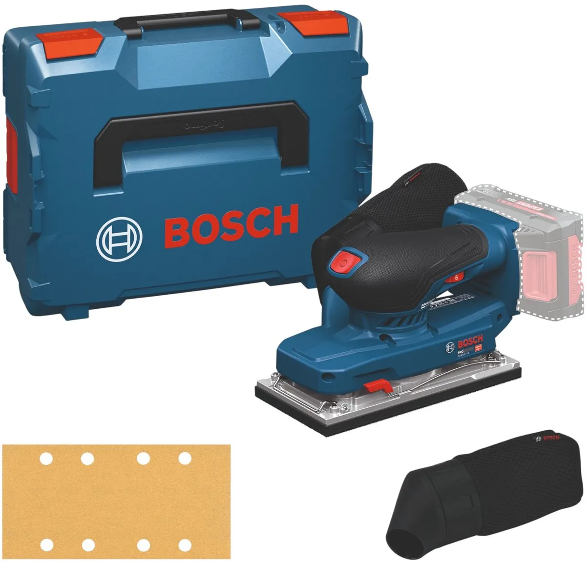 Bosch Professional GSS 18V-18 Accu-Schuurmachine