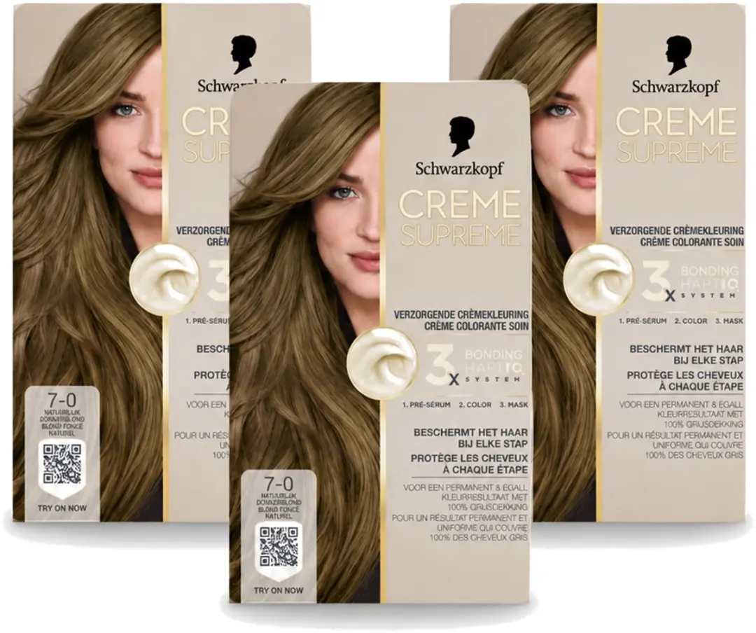 3 x Schwarzkopf
