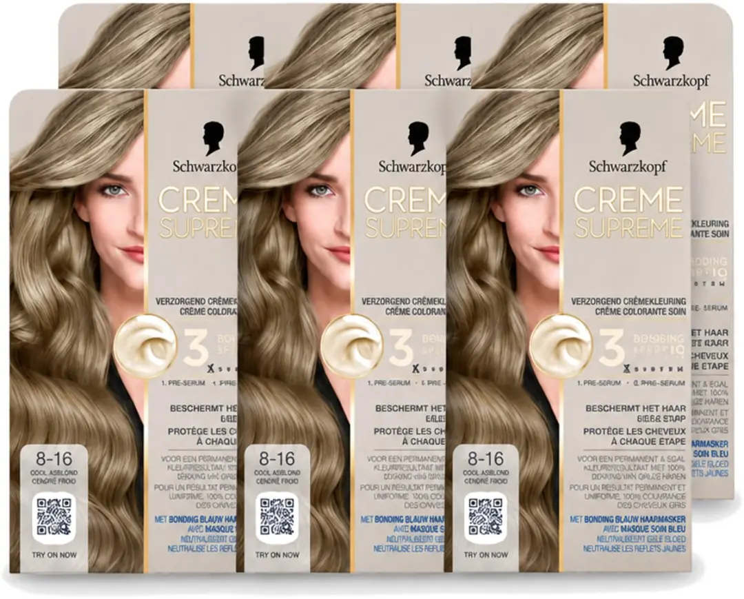 6 x Schwarzkopf