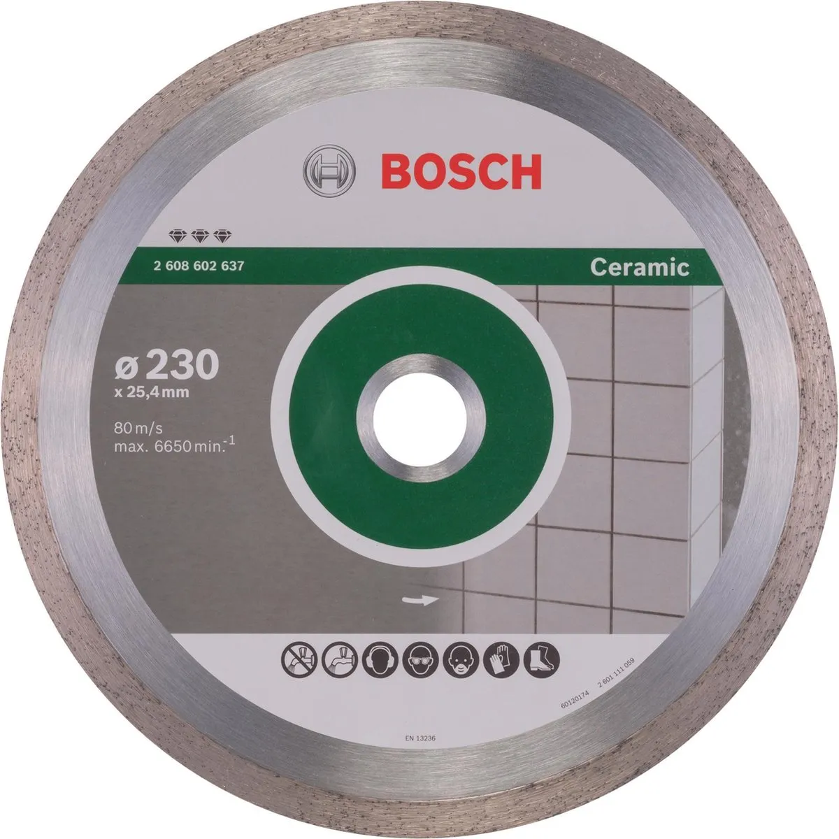 Bosch Professional Diamantschijf Best Ceramic 230mm