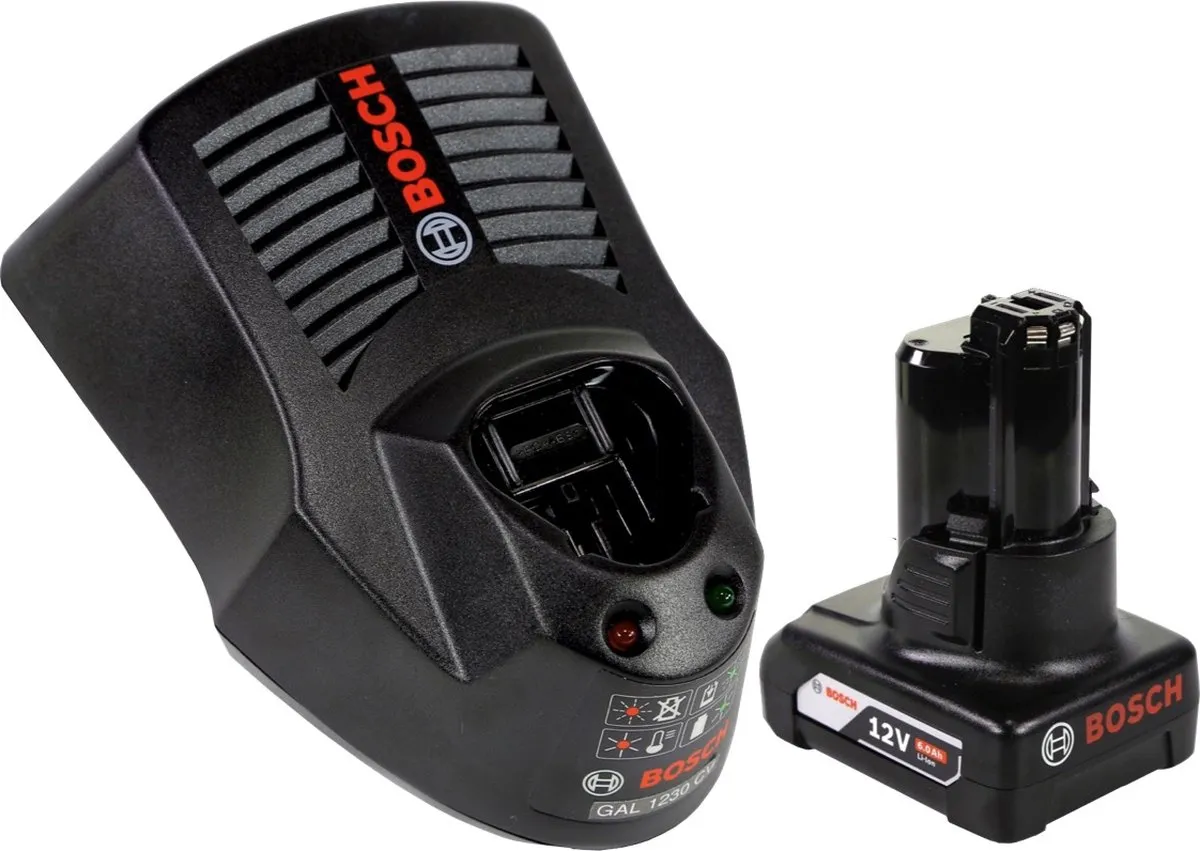 Bosch Professional GWB 12V-10 Haakse Boormachine - 12V - 6.0Ah