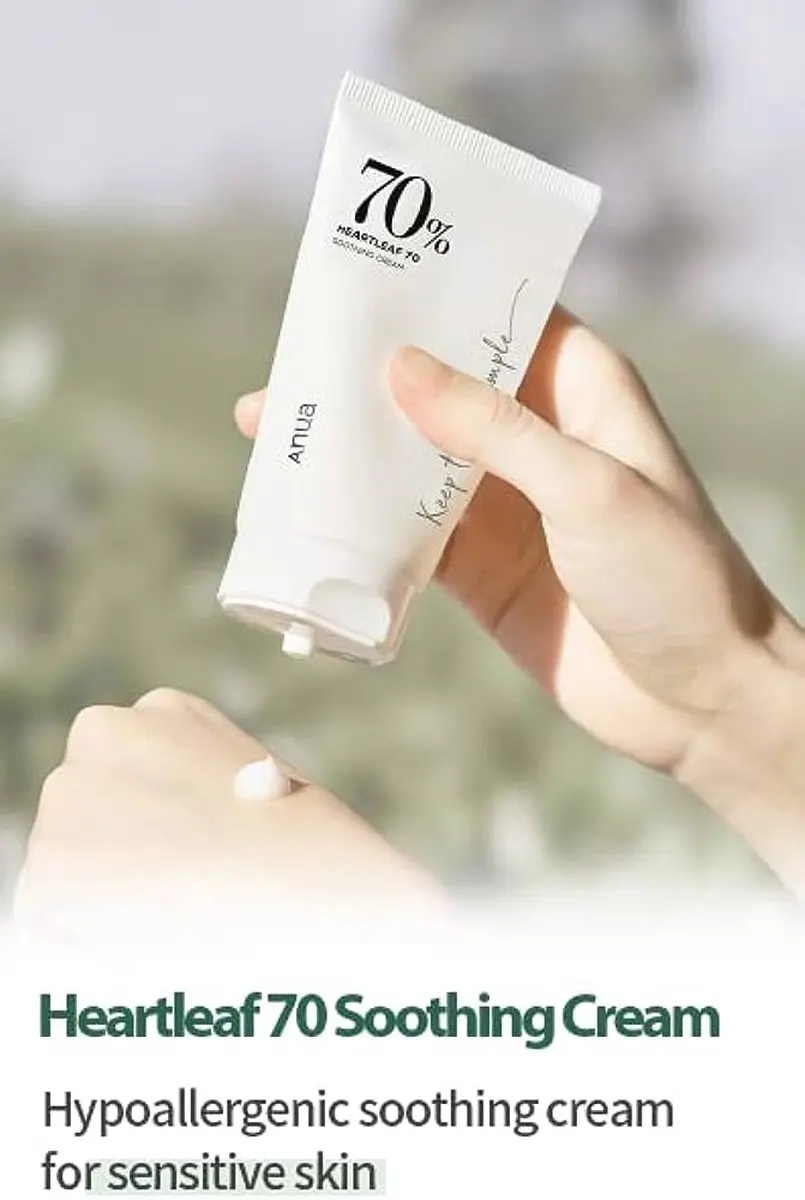 Anua Heartleaf 70% Soothing Cream 100ml - afbeelding 2 van 2