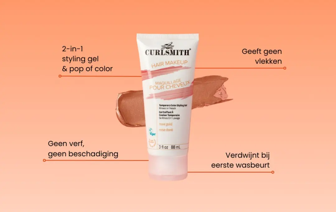 Curlsmith Hair Make Up Rose Gold 88ml