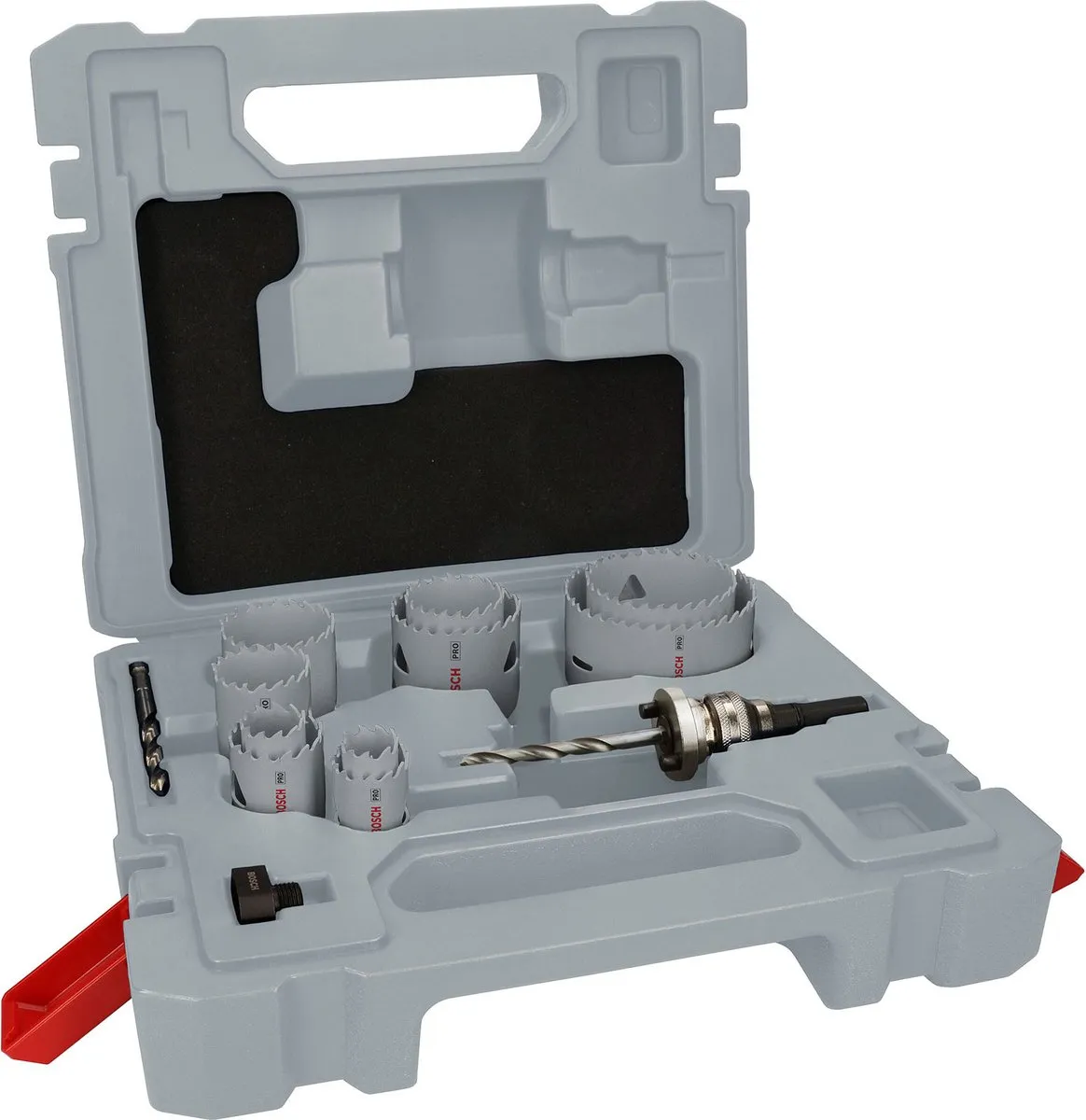 Bosch Professional PRO Multimateriaal Gatzaag Q-Lock Houderset 10-delig