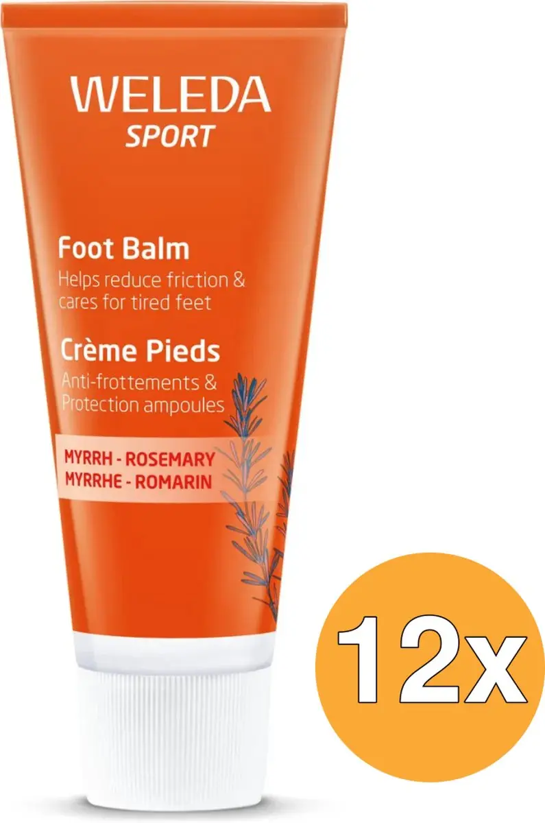 12x Weleda Sport Voetbalsem (75 ml)