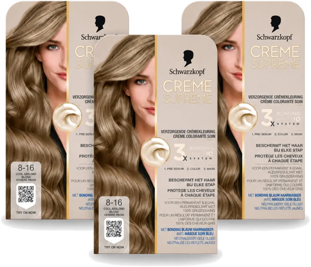 3 x Schwarzkopf