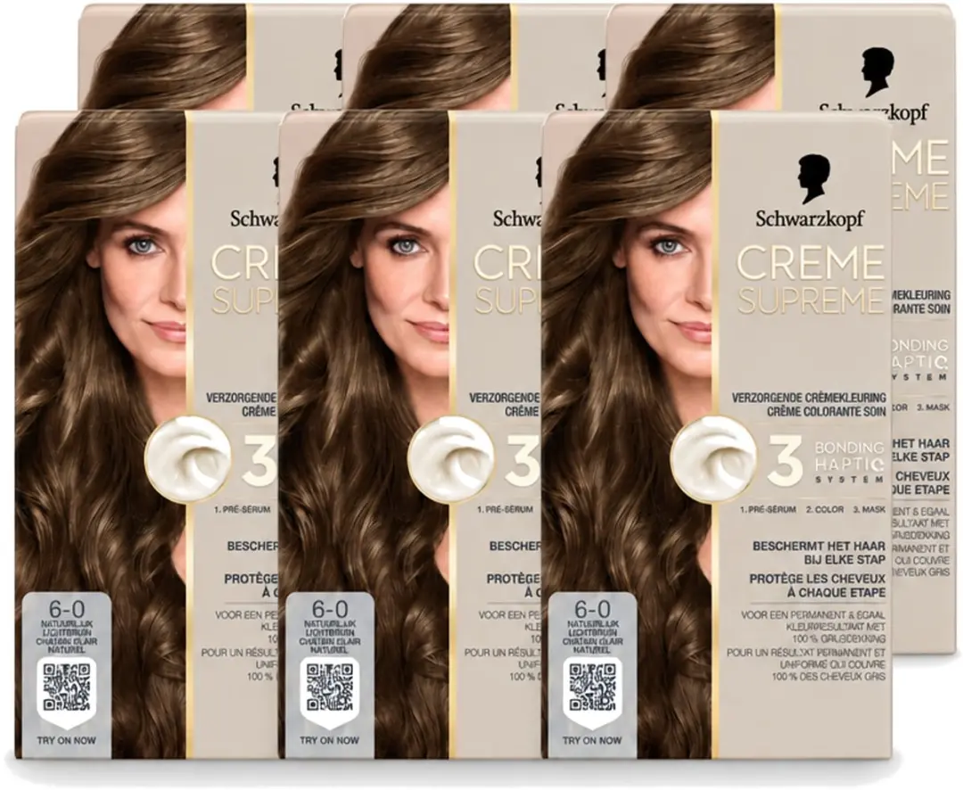 6 x Schwarzkopf