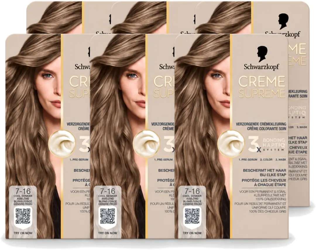 6 x Schwarzkopf