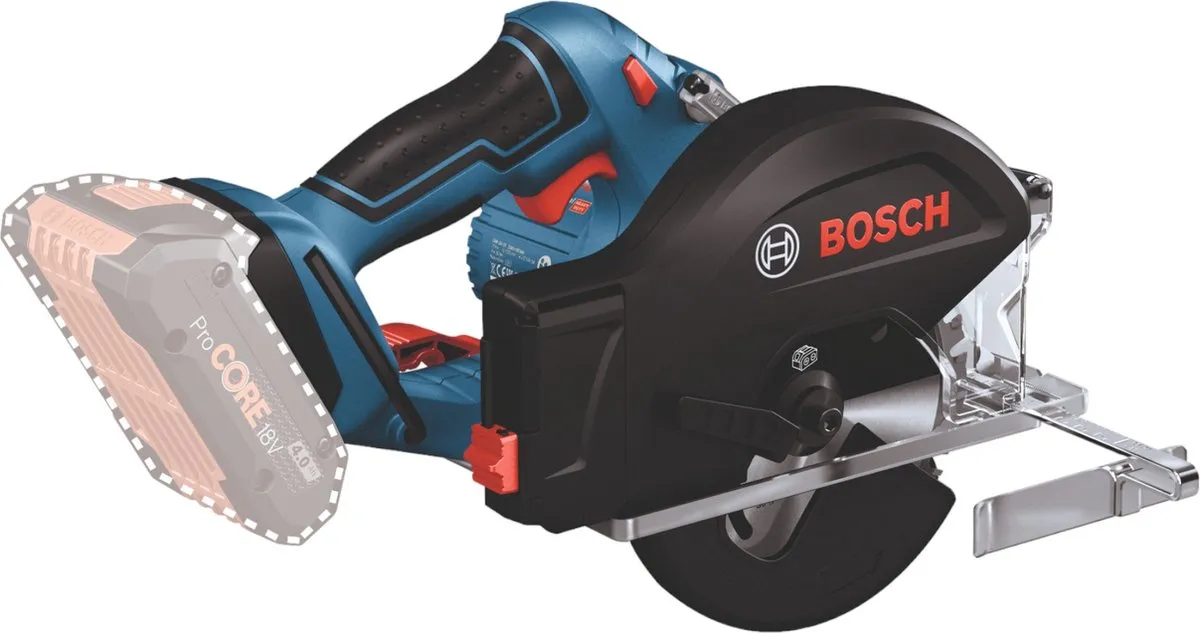 Bosch Professional GKM 18V-50 Metaalzaag 136mm - 4,0Ah Accu + L-Boxx