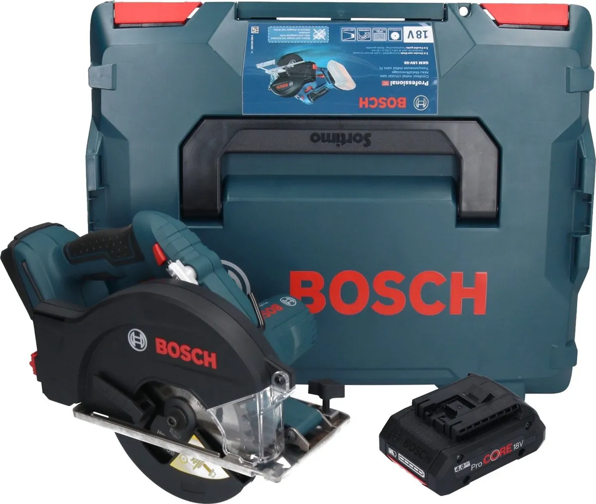 Bosch Professional GKM 18V-50 Metaalzaag 136mm