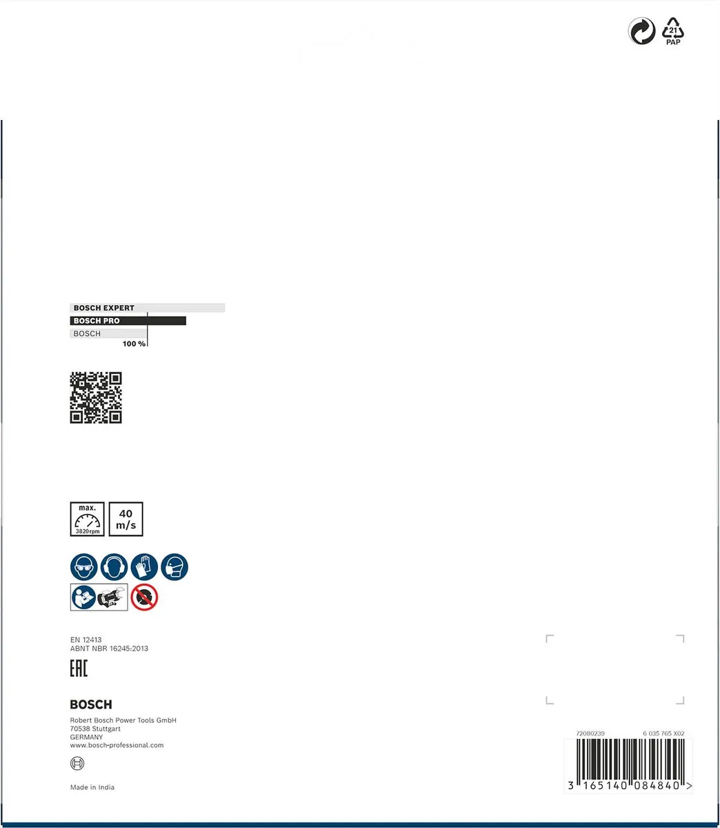 Bosch Professional Slijpsteen 200 K60