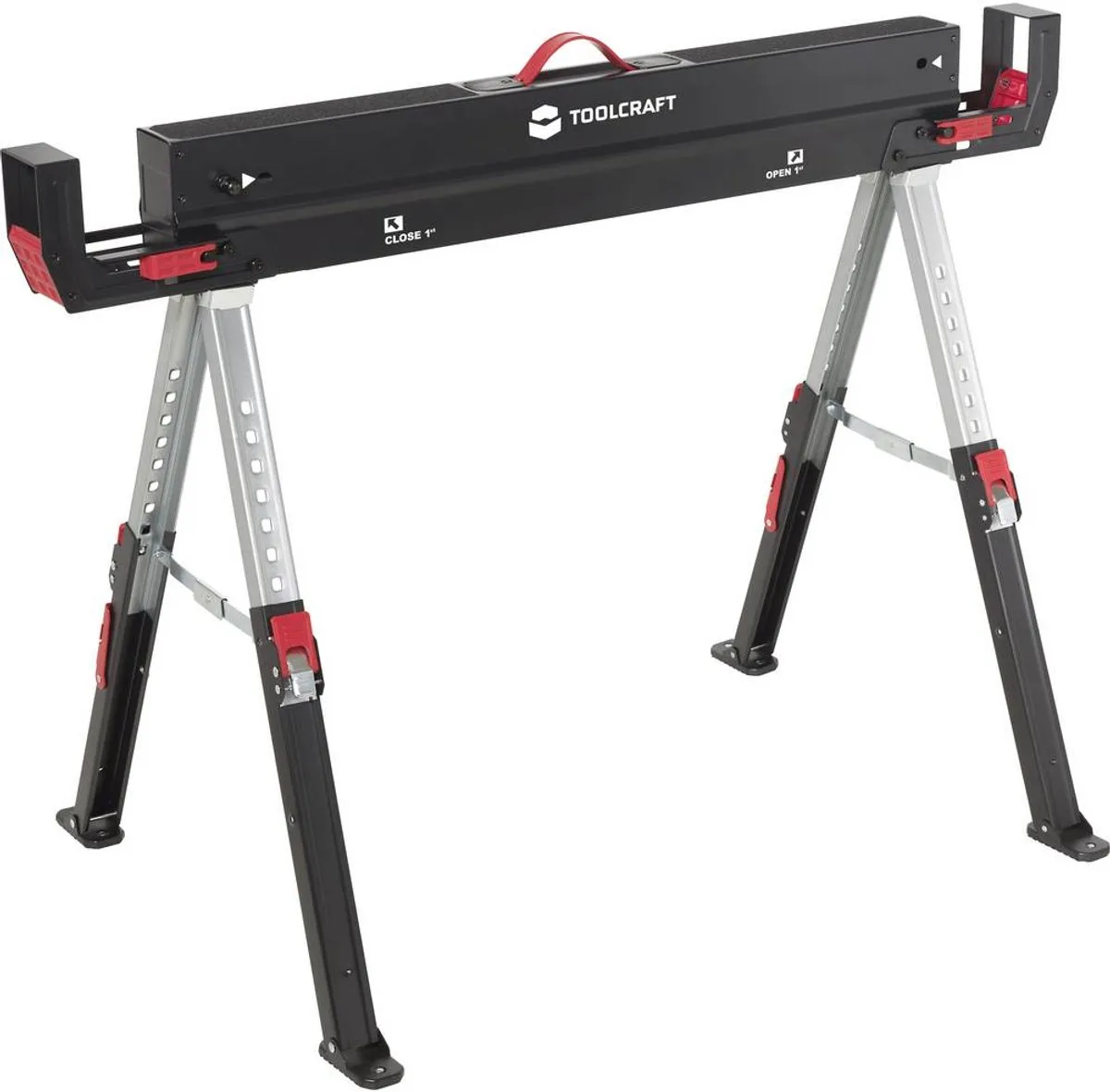 TOOLCRAFT TO-10311630 Opklapbare Werkbok Staal