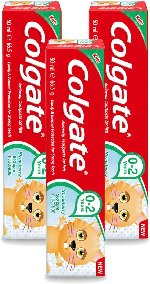 3 x Colgate