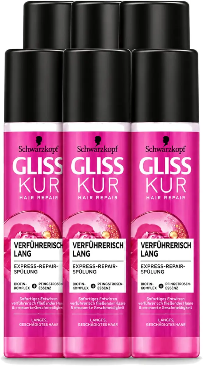 6 x Gliss-Kur
