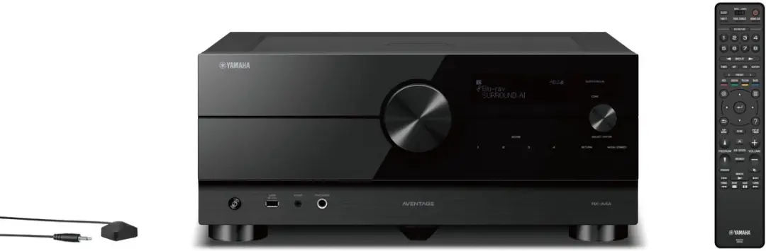 Yamaha RX-A4A AV Receiver - 7x HDMI, 2 Zones - Zwart - afbeelding 4 van 5