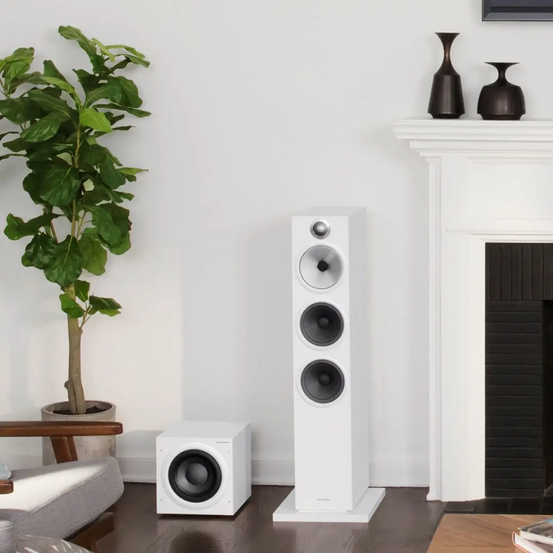 Bowers & Wilkins ASW608 Actieve Subwoofer 200W - Wit - afbeelding 3 van 6
