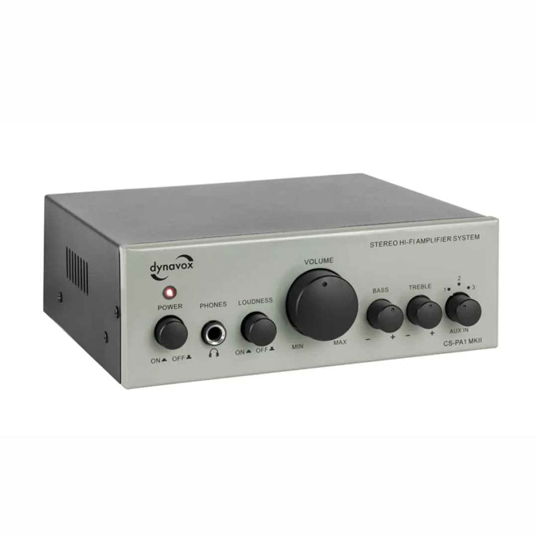 Dynavox CS-PA1 MK2 Versterker 60W - Zilver - afbeelding 4 van 4