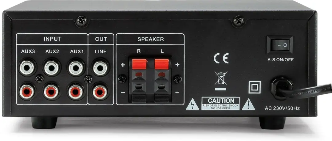 Dynavox CS-PA1 MK2 Versterker 60W - Zilver - afbeelding 3 van 4