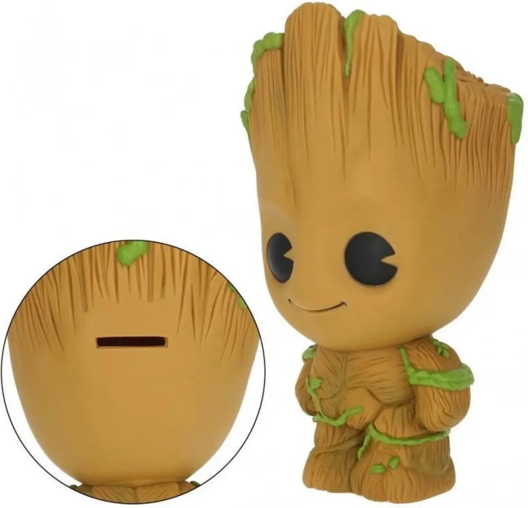 Marvel Monogram Figural Spaarpot - 20cm - Geel - afbeelding 2 van 6