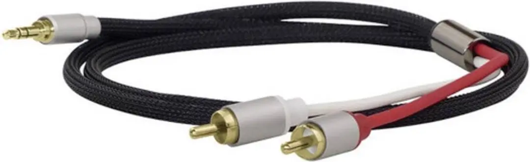 Dynavox 207385 Audiokabel 3.5mm Jack naar RCA