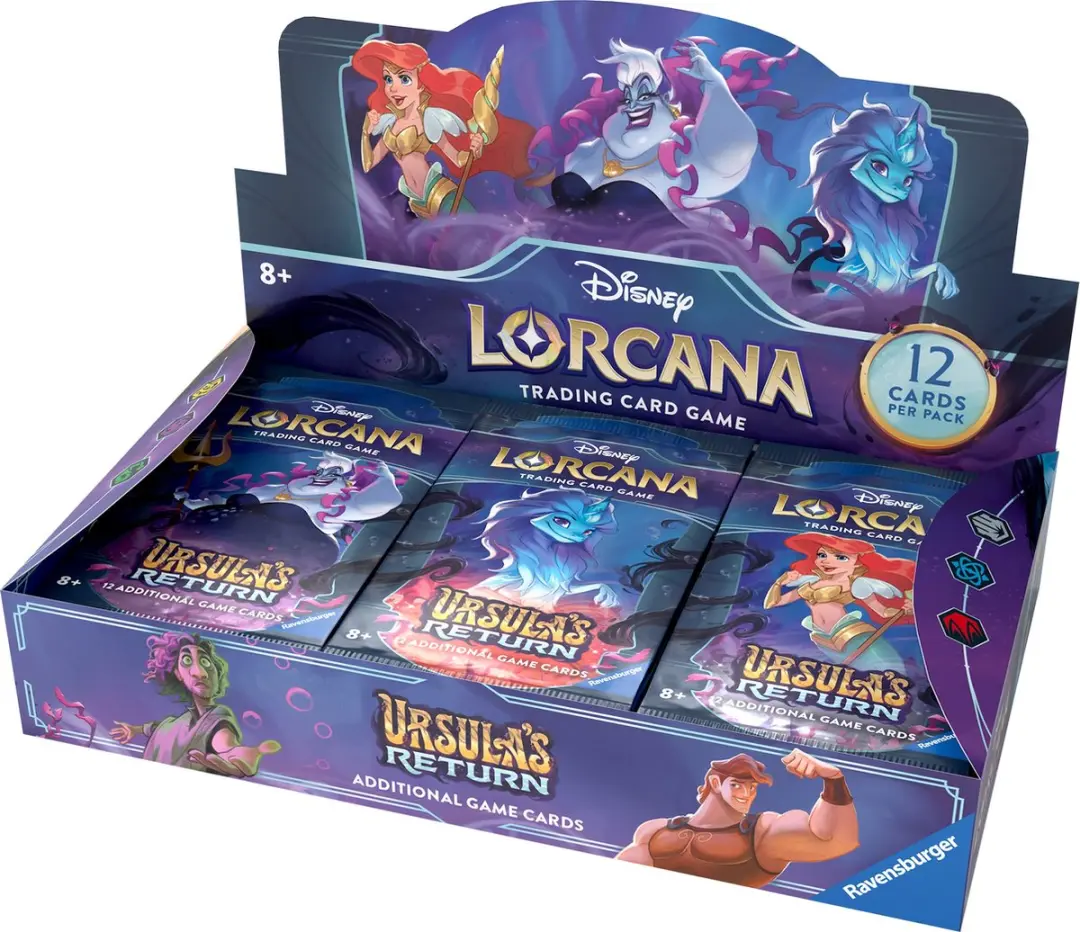 Disney Lorcana Trading Card Game Set 4 Booster Display