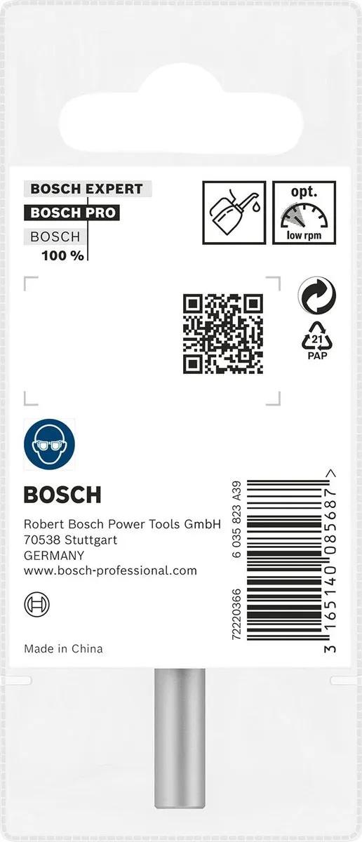 Bosch Professional Verzinkboor 8.0mm 2608596664