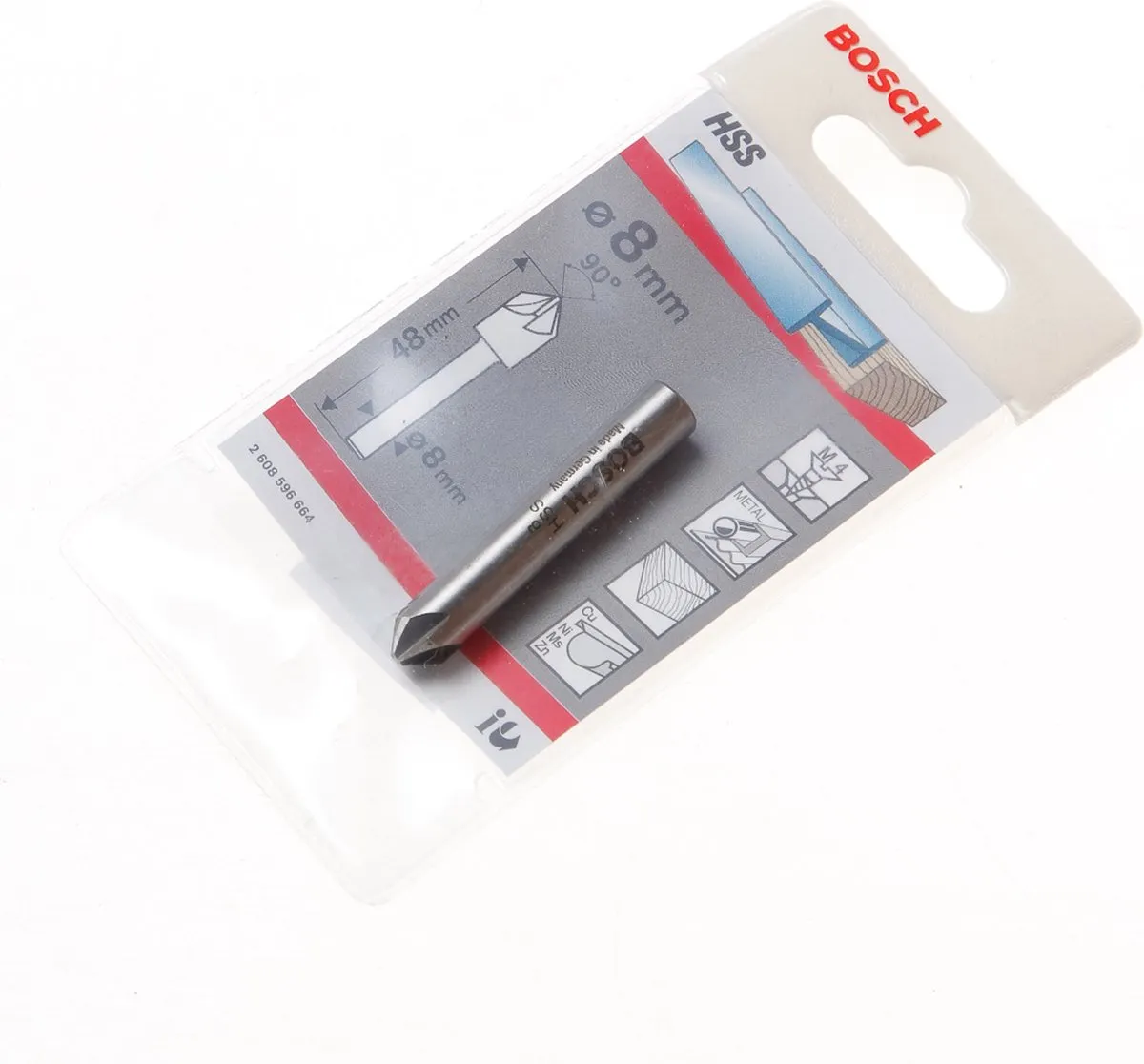Bosch Professional Verzinkboor 8.0mm 2608596664