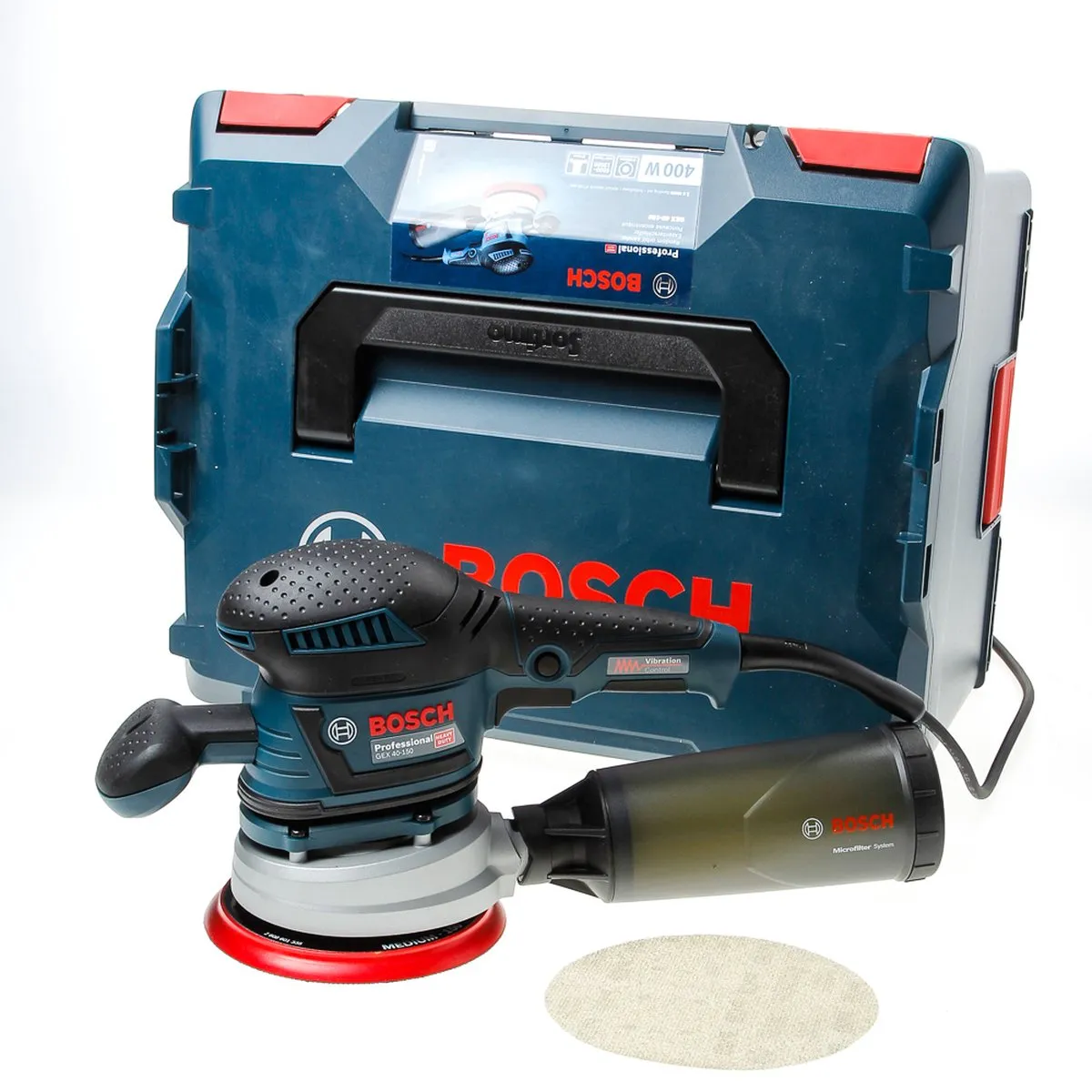 Bosch Professional GEX 40-150 Excenterschuurmachine - L-BOXX 238
