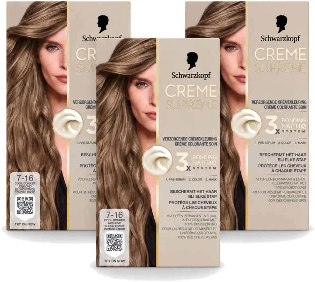 3 x Schwarzkopf
