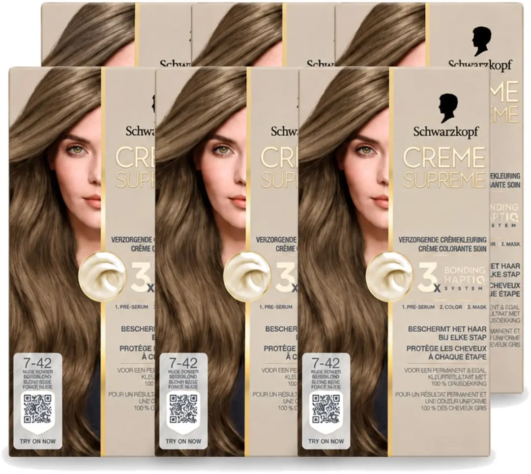 6 x Schwarzkopf