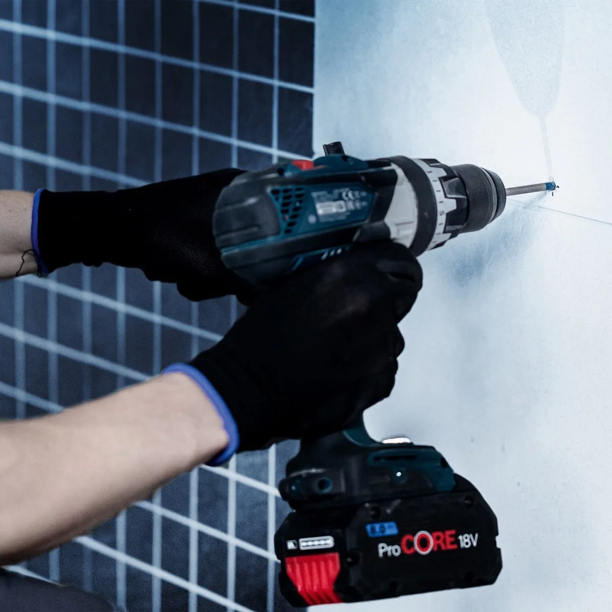 Bosch Professional EXPERT HEX-9 HardCeramic Tegelboor 6mm - 90mm