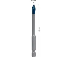 Bosch Professional EXPERT HEX-9 HardCeramic Tegelboor 6mm
