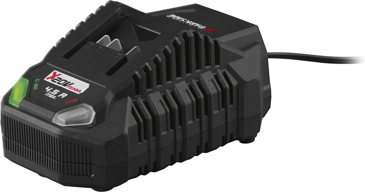 PARKSIDE Acculader 20V 4,5Ah 120W