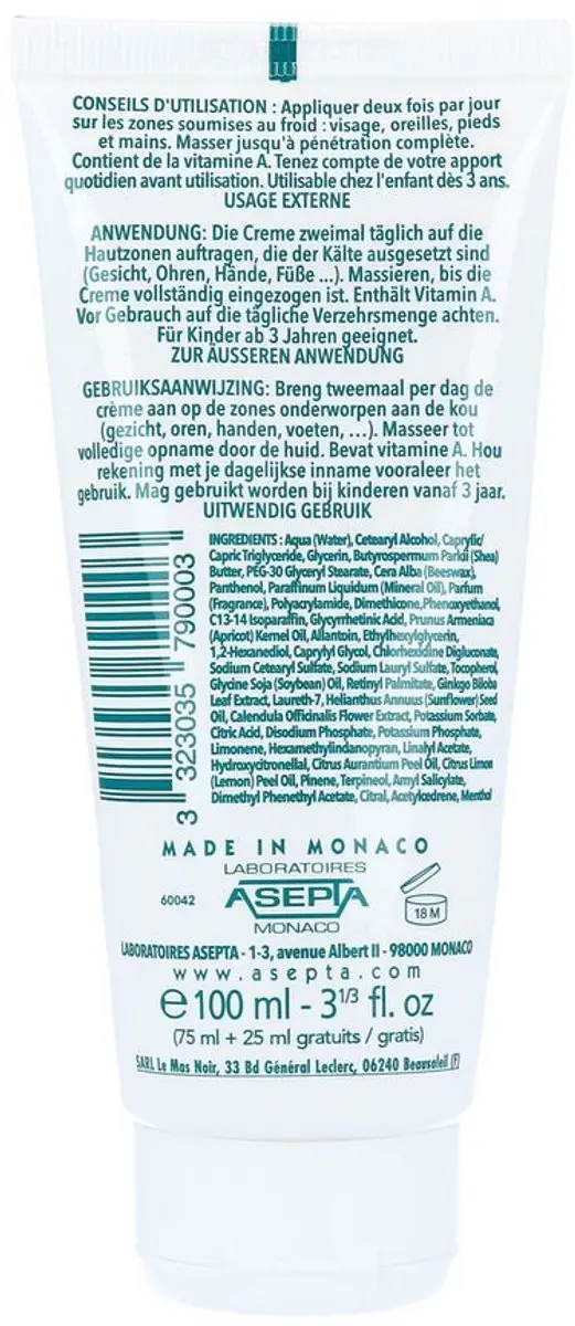 Akileine Beschermende Crème 100ml