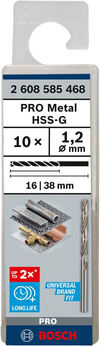 Bosch Professional ST. LINE 1.2mm HSS-G Boor