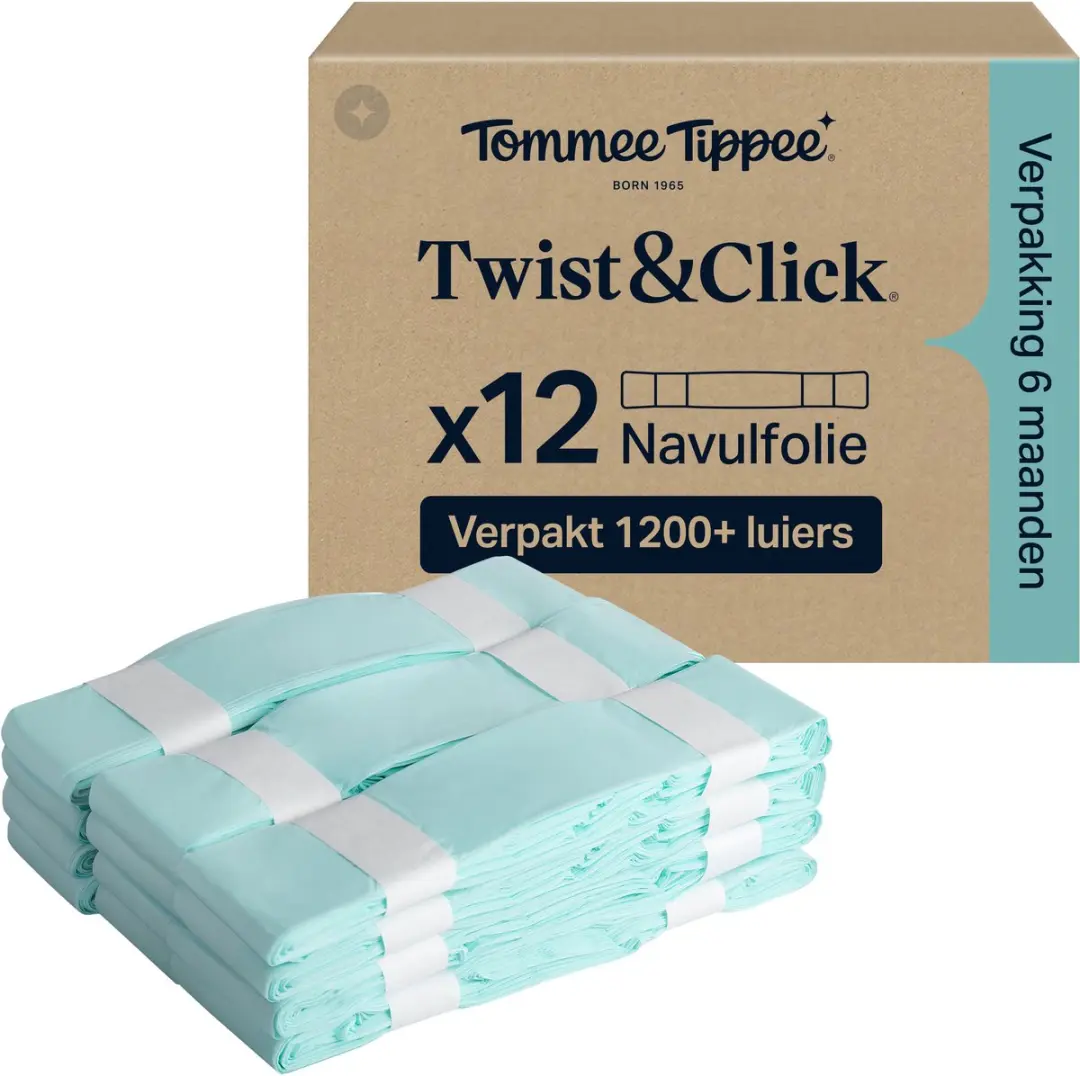 Tommee Tippee Twist&Click origineel gemakkelijk navulfolie voor luieremmer