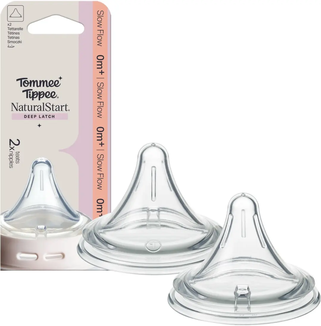 Tommee Tippee Natural Start Deep Latch Driehoekige spenen