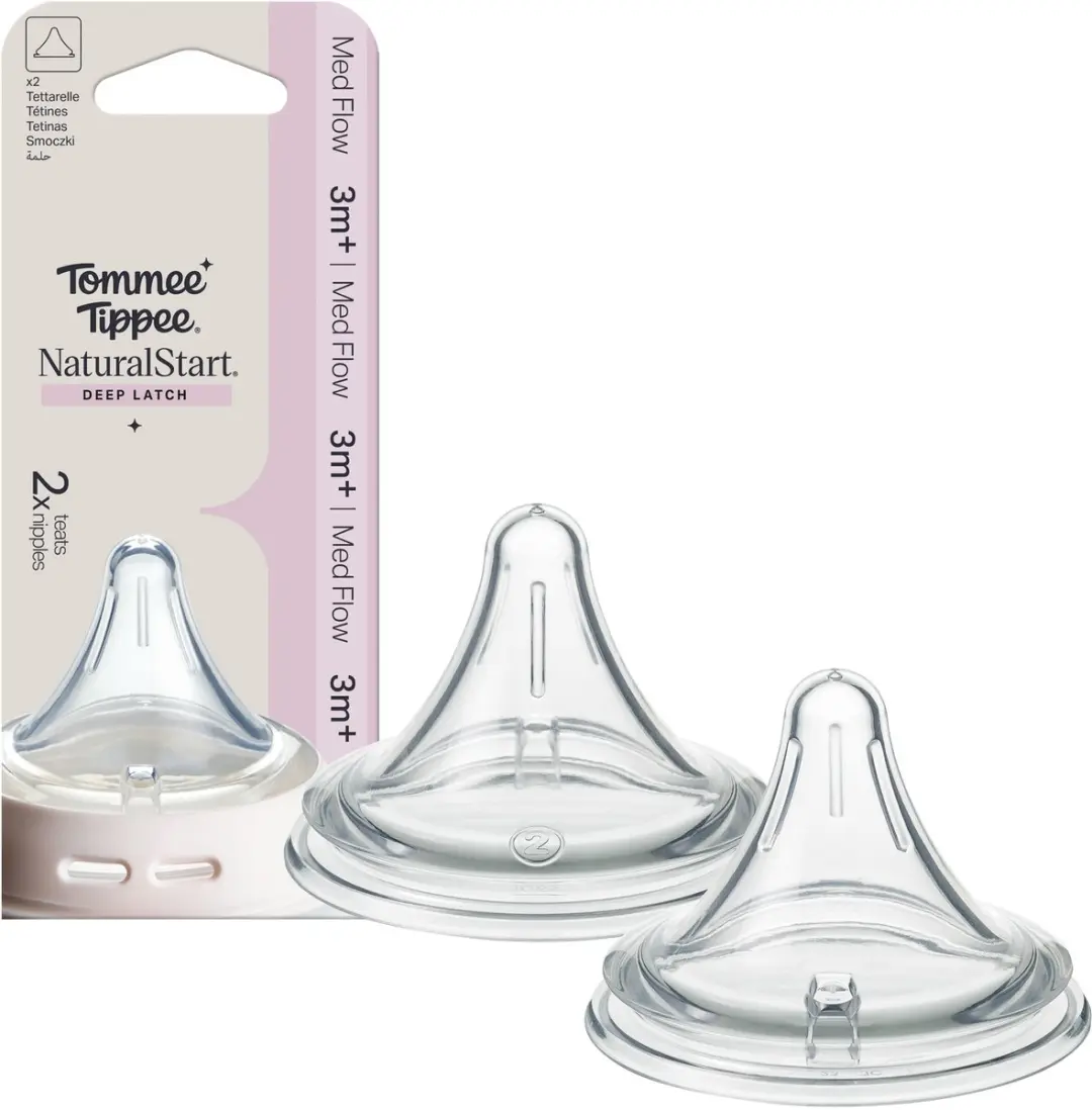 Tommee Tippee Natural Start Deep Latch Driehoekige spenen