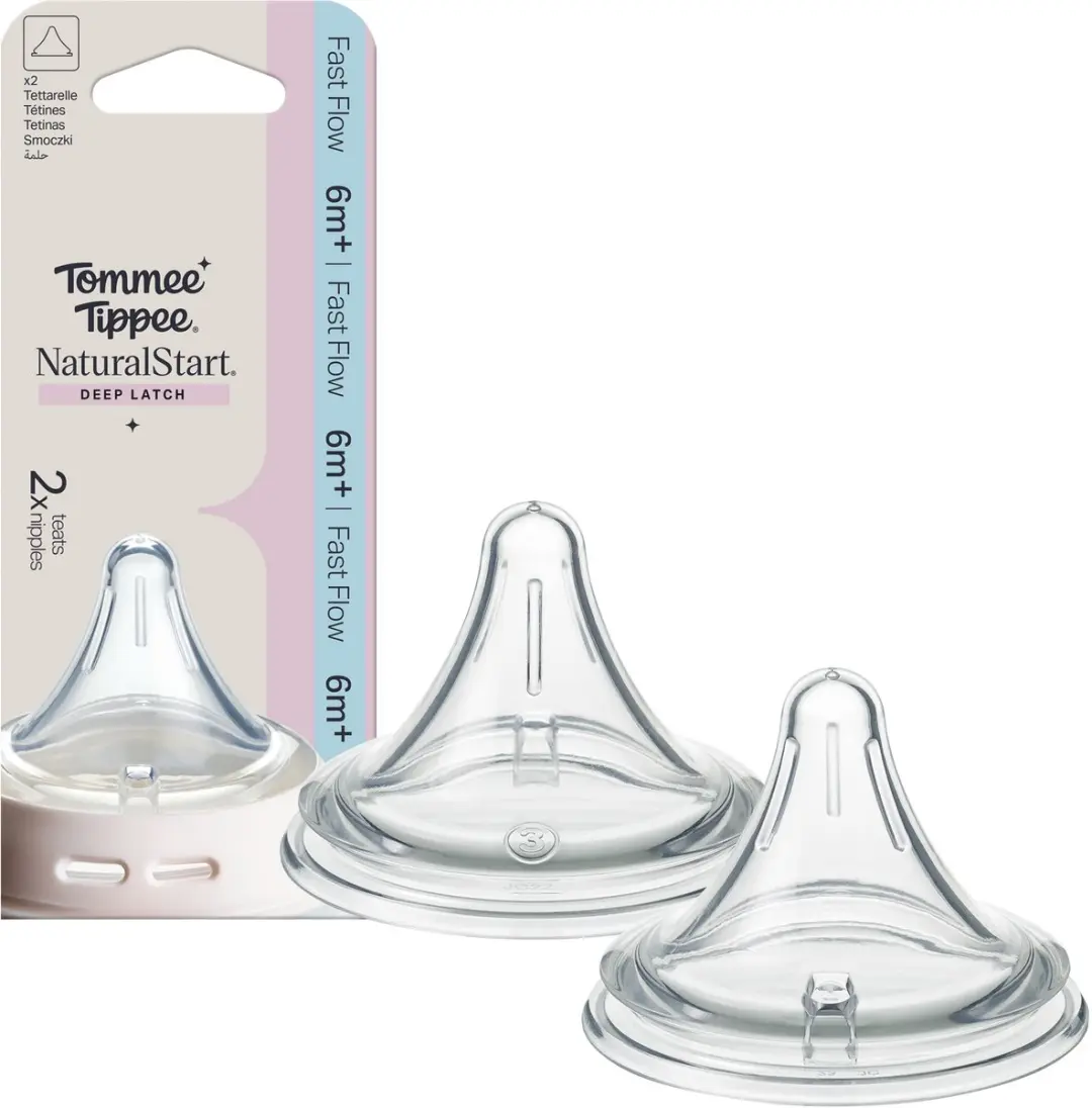 Tommee Tippee Natural Start Deep Latch Driehoekige spenen