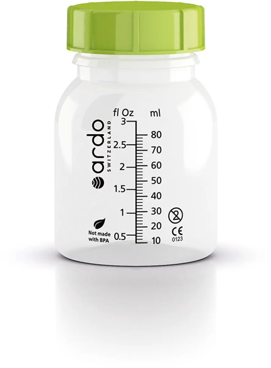 Moedermelk bewaarflesjes 10 stuks 80 ml Ardo Medical
