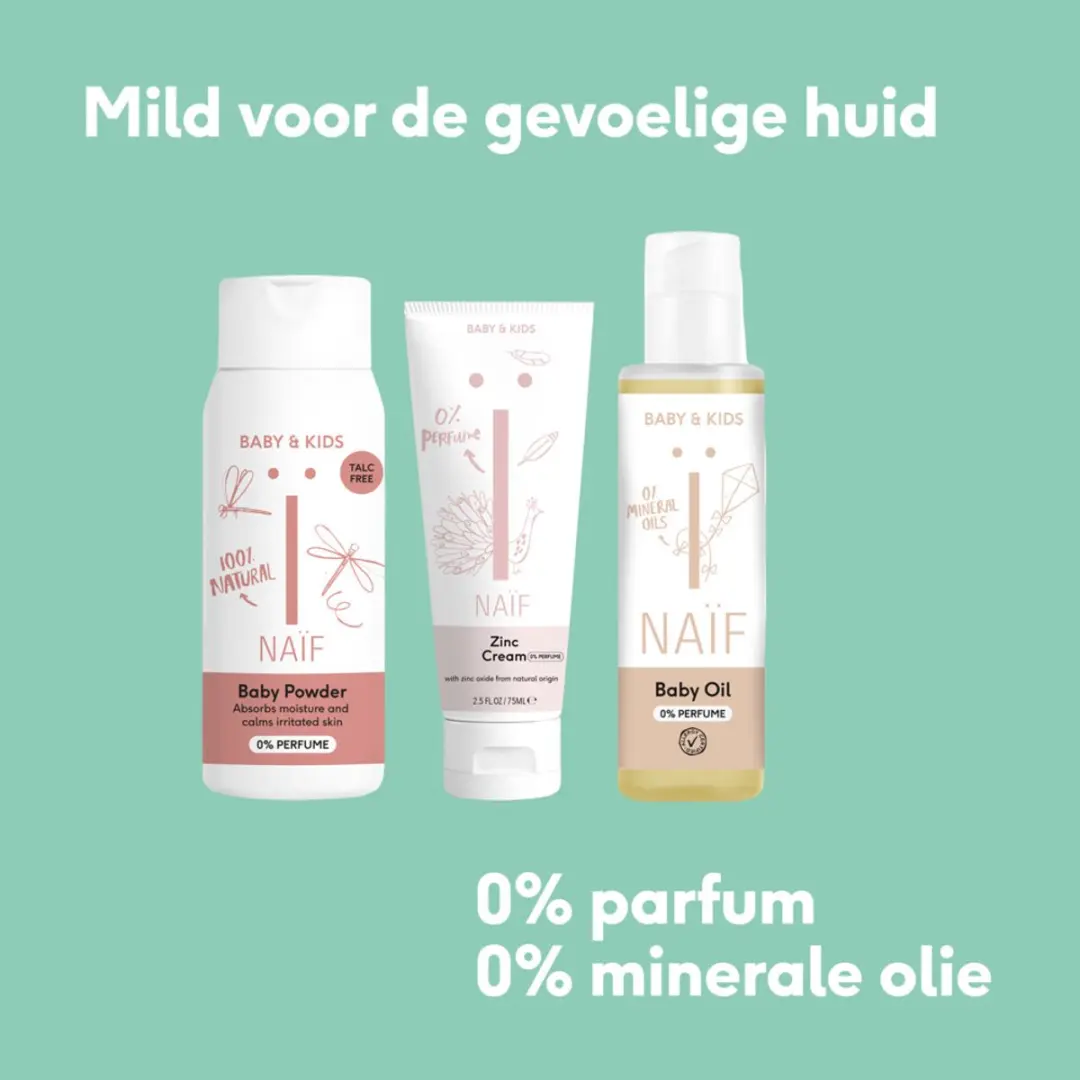 Naïf Baby & Kids Parfumvrije Zinkcrème 75ml - 3x