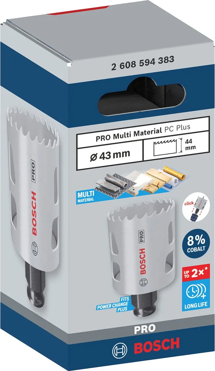 Bosch Professional PC Plus Gatenzaag 43mm - 2608594383