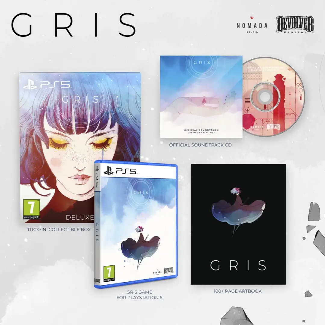 Devolver Digital GRIS Deluxe Edition PS5 - Collectors Sleeve - afbeelding 2 van 6