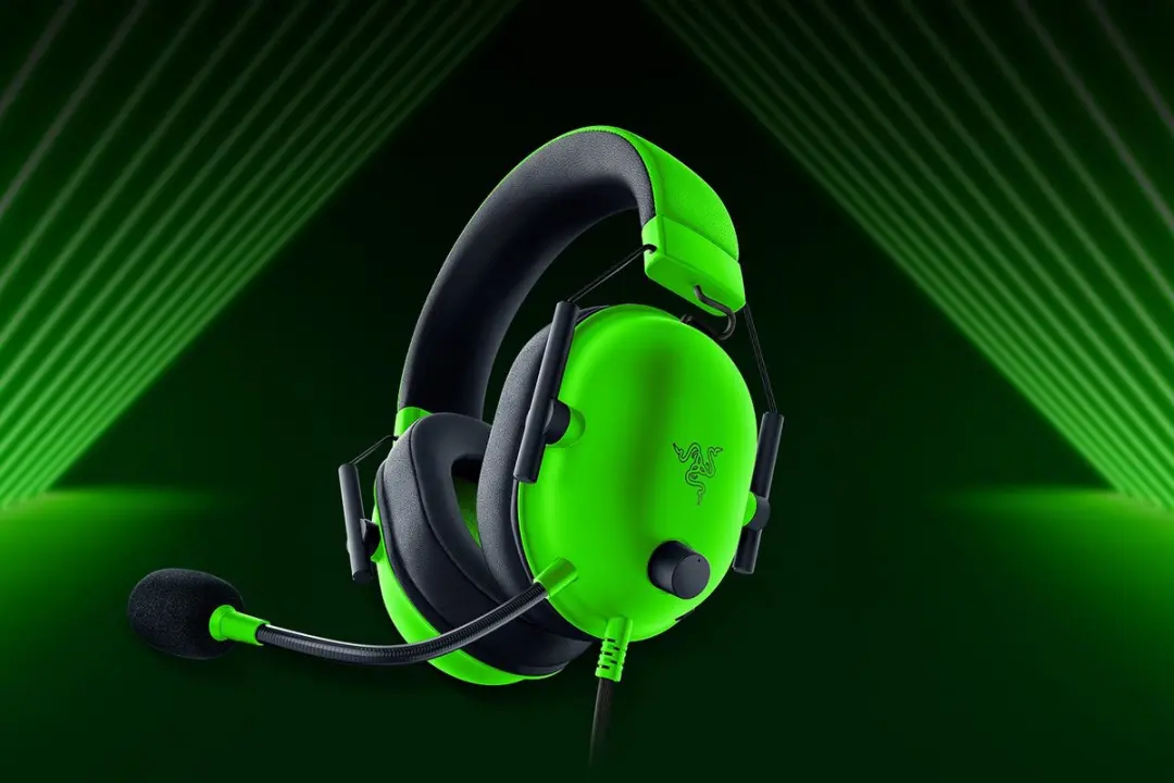 Razer BlackShark V2 X Gaming Headset - 7.1 Surround - Groen/Zwart - afbeelding 2 van 6