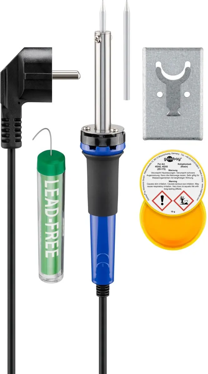 Goobay Soldeerboutset Essential 30 W 5-Delig met Accessoires