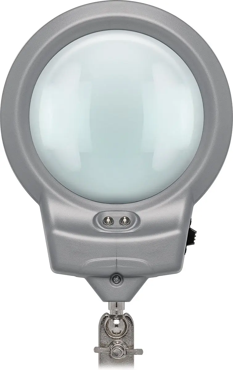 Goobay Derde Hand met Loep en LED - Soldeerstandaard - Zwart