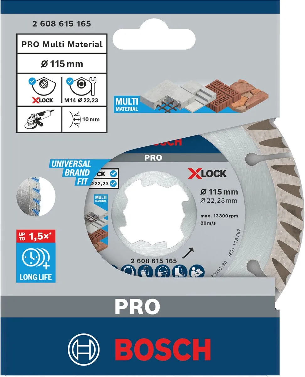 Bosch Professional Diamanten Doorslijpschijf 115mm - Metaal